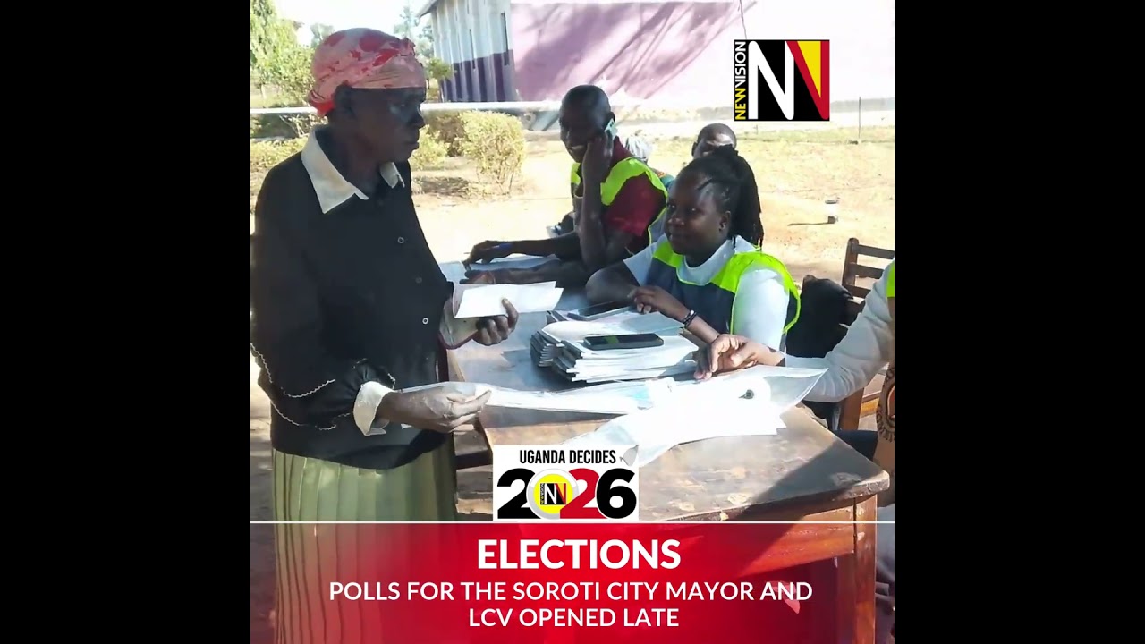 #UgandaDecides2026: Polls for Soroti City Mayor and LCV opened late