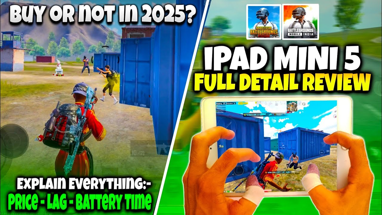 iPad Mini 5 Full Detail Review 2025 😏 Price - Lag - Battery Time - Buy Or Not in 2025 ?? Pubg Test!!