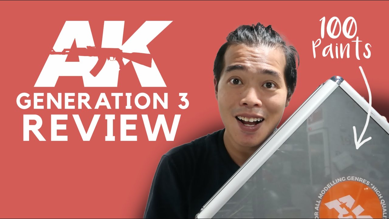 AK Generation 3 Paints Review
