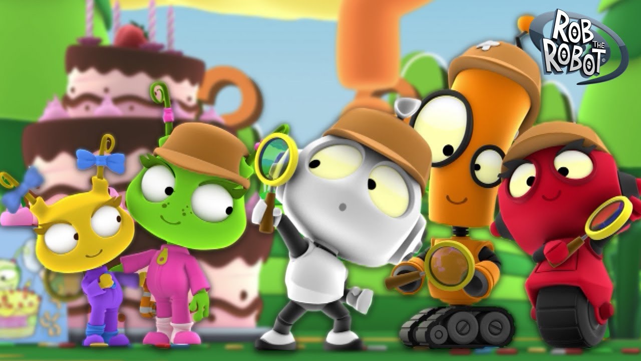 The Mysterious Mea Mystery | Rob The Robot | Educational Robot Cartoons for Kids
