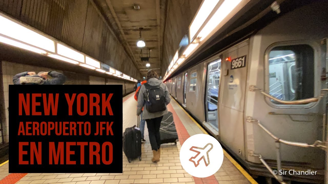 ¿Cómo ir de New York al aeropuerto JFK en metro?