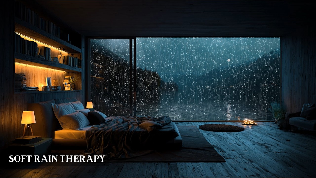 Gentle Rain Sounds for Deep Sleep 🌧️ Relaxing Rain Ambience for Stress Relief and Calm Nights
