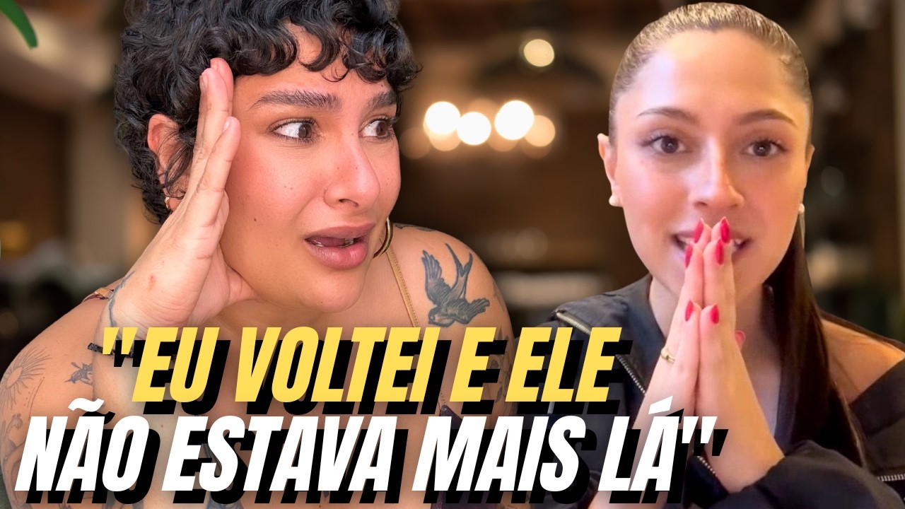 O CARA FUGIU DO ENCONTRO ENQUANTO EU FUI NO BANHEIRO