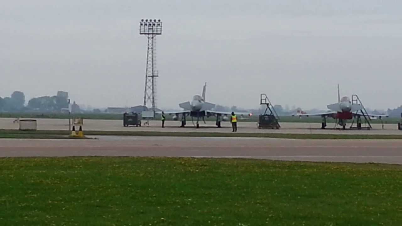 29 Squadron Eurofighter Typhoon type 11 trainer fi