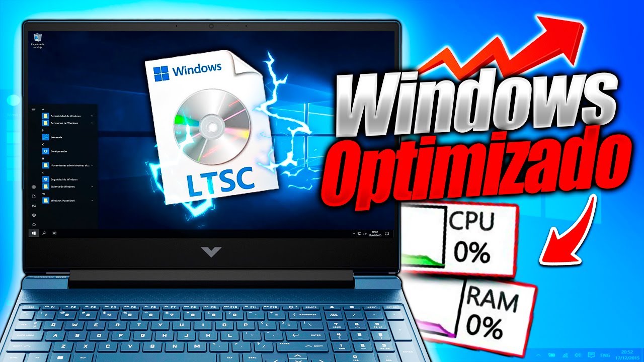 EL MEJOR WINDOWS 10 LITE OPTIMIZADO✅ El Windows Mas Rapido Y Ligero Para PCS Y LAPTOPS⚡