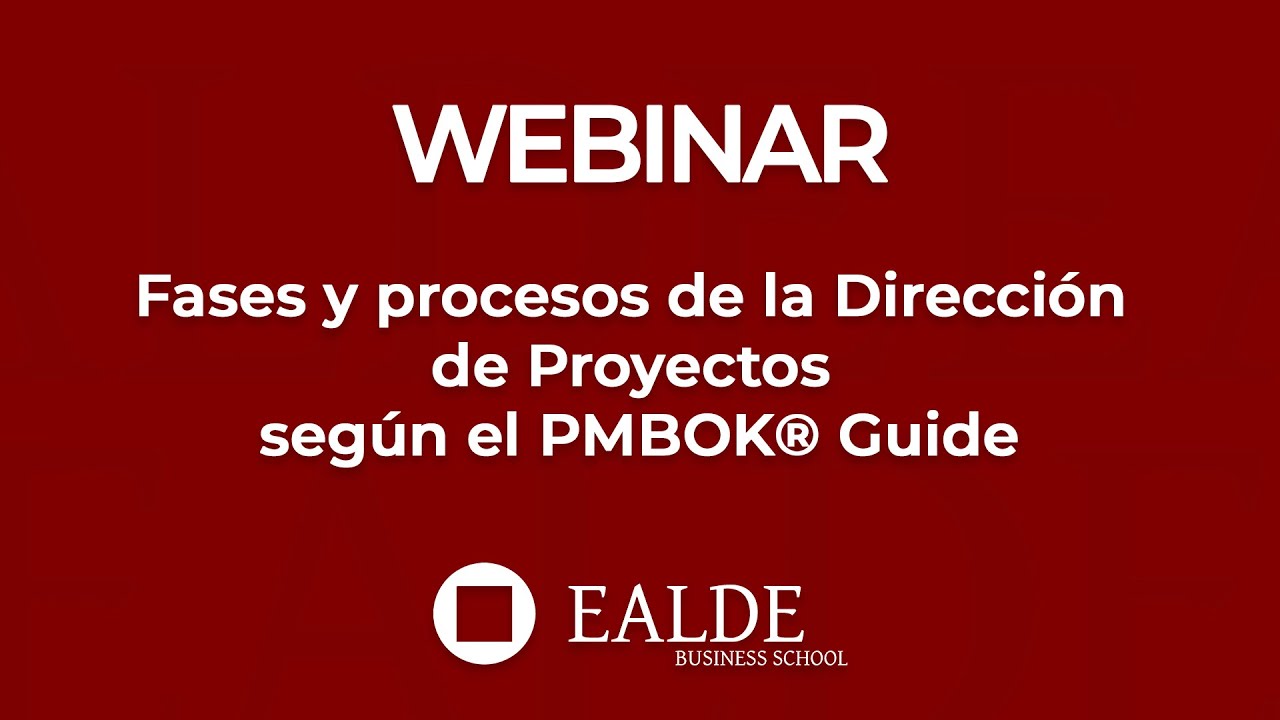 Fases y procesos de la Direcci&oacute;n de Proyectos seg&uacute;n el PMBOK&reg; Guide