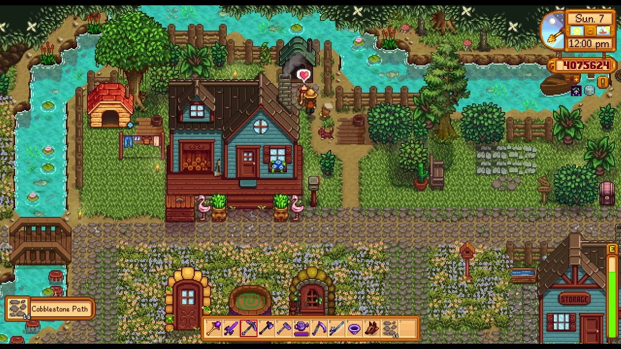 Stardew Valley Summer Seventh and Eighth Year 5 | A Shared Home | Ambiance ASMR