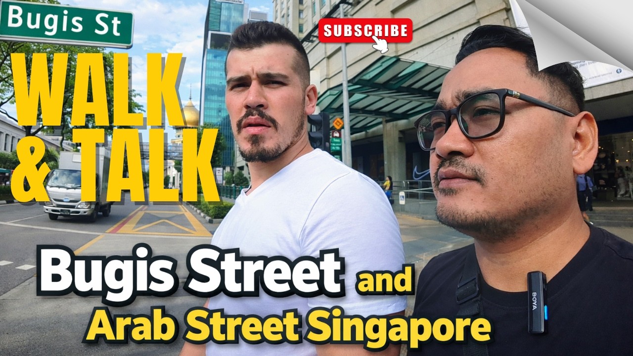 Bugis Street and Haji Lane Singapore 🇸🇬 | Food, Drinks & What Changed in 5 Years!