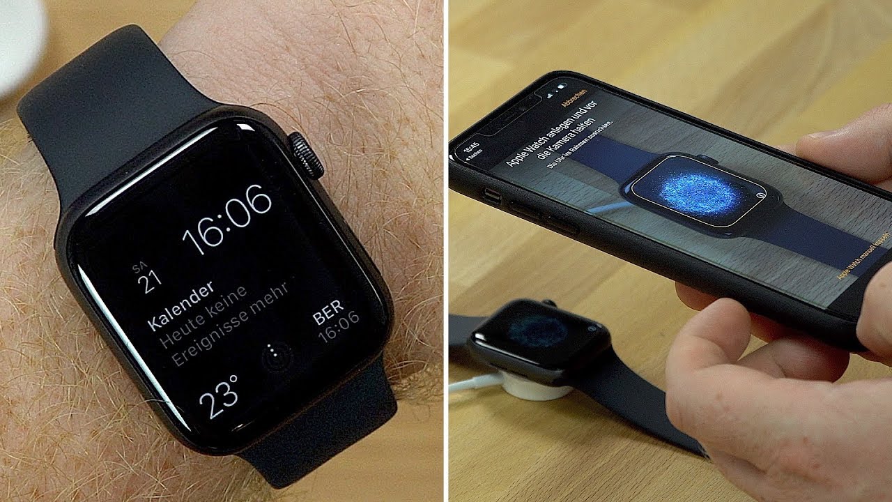 Apple Watch Series 5 - Einrichtung, Always On Display & Pre-View Bandwerk Leder Armbänder // DEUTSCH