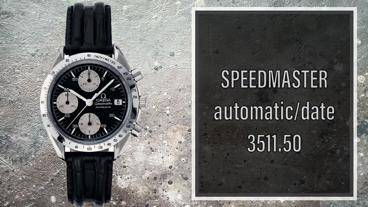 Speedmaster Automatic/Date 3511.50 Reverse-Panda. Best value in smaller diameter Speedys! For Now…