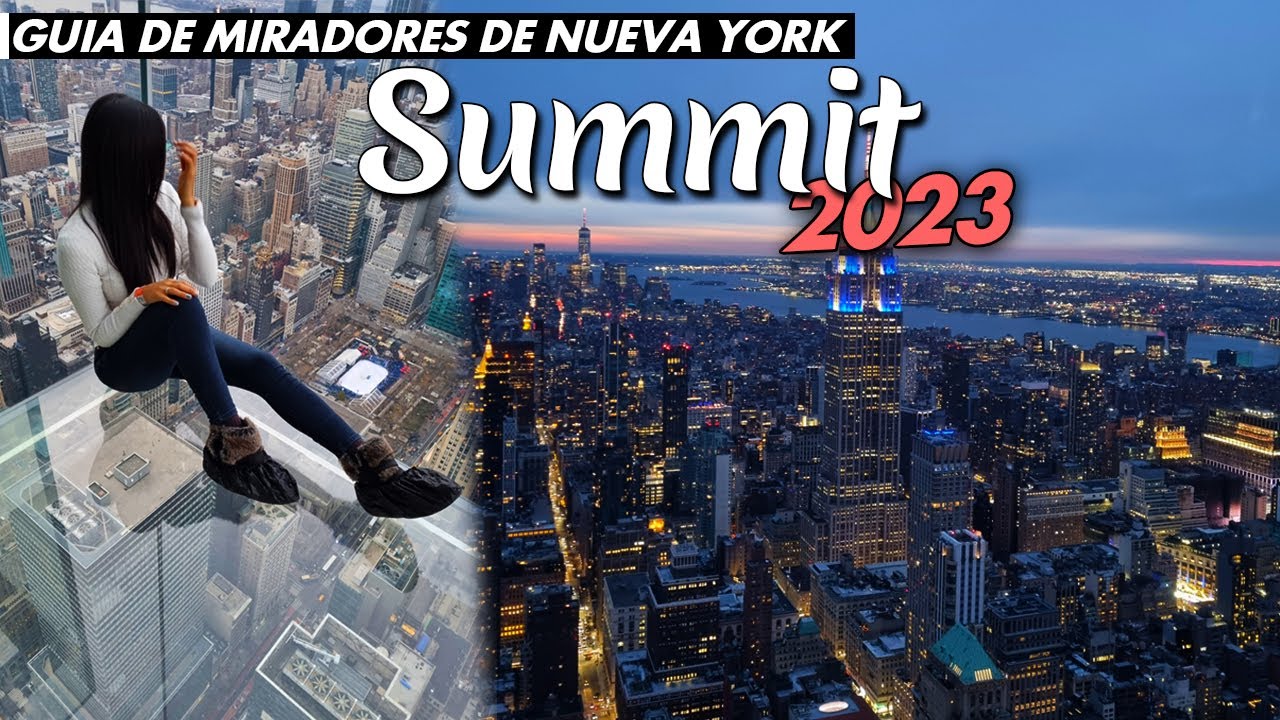 Nueva York 2023 en 4K ✈ 🇺🇸 | 🏙️ Summit (One Vanderbilt) 🌆
