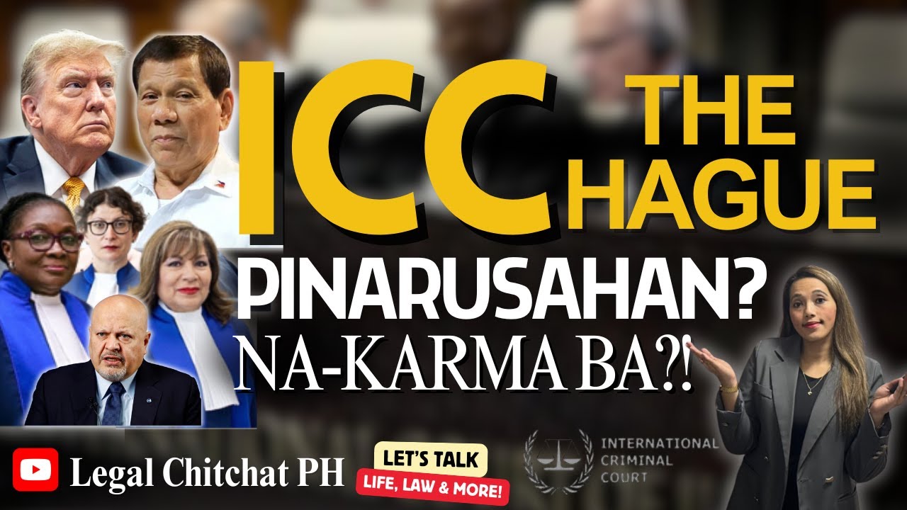 ICC SANCTIONS, KARMA?! FPRRD CASE, APEKTADO? | Legal Chitchat PH