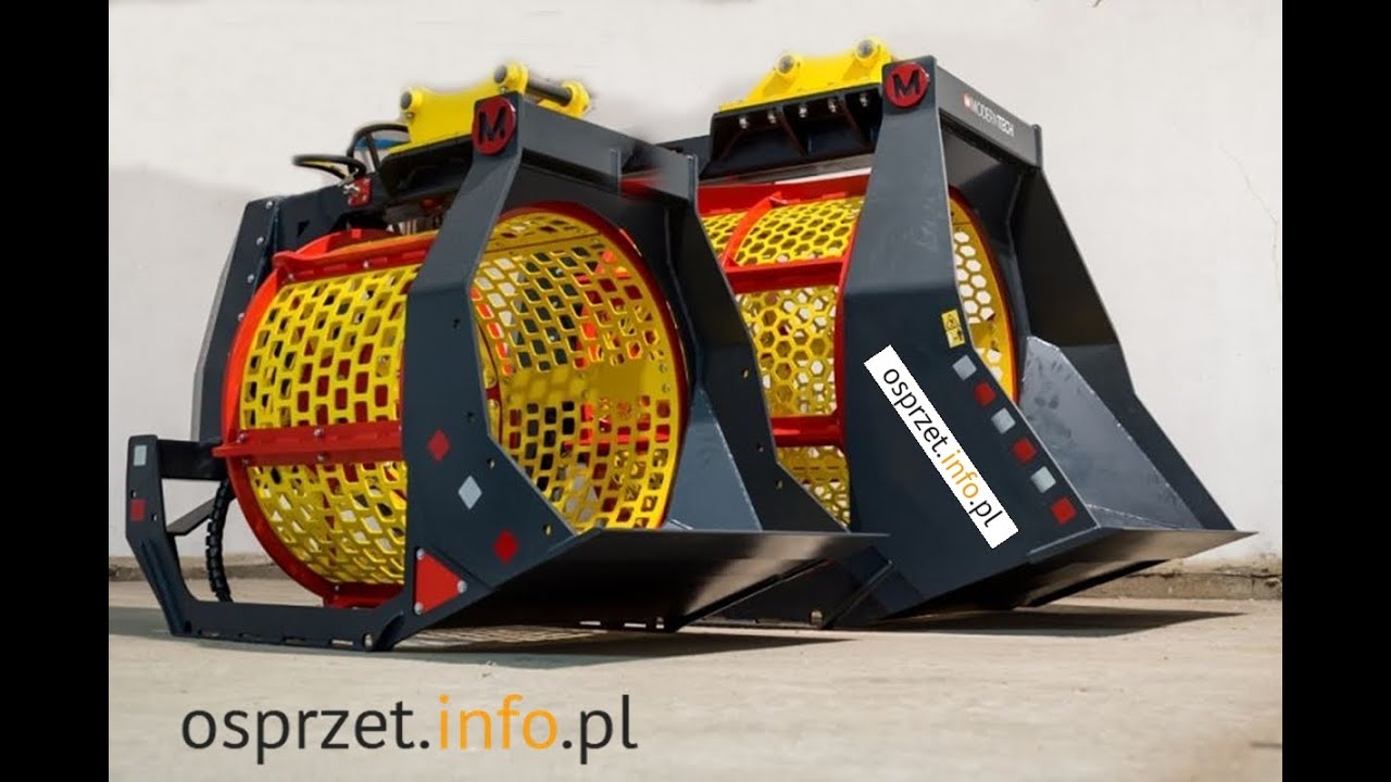 Przesiewacz - łyżka przesiewające 500L i 1000L - www.osprzet.info.pl