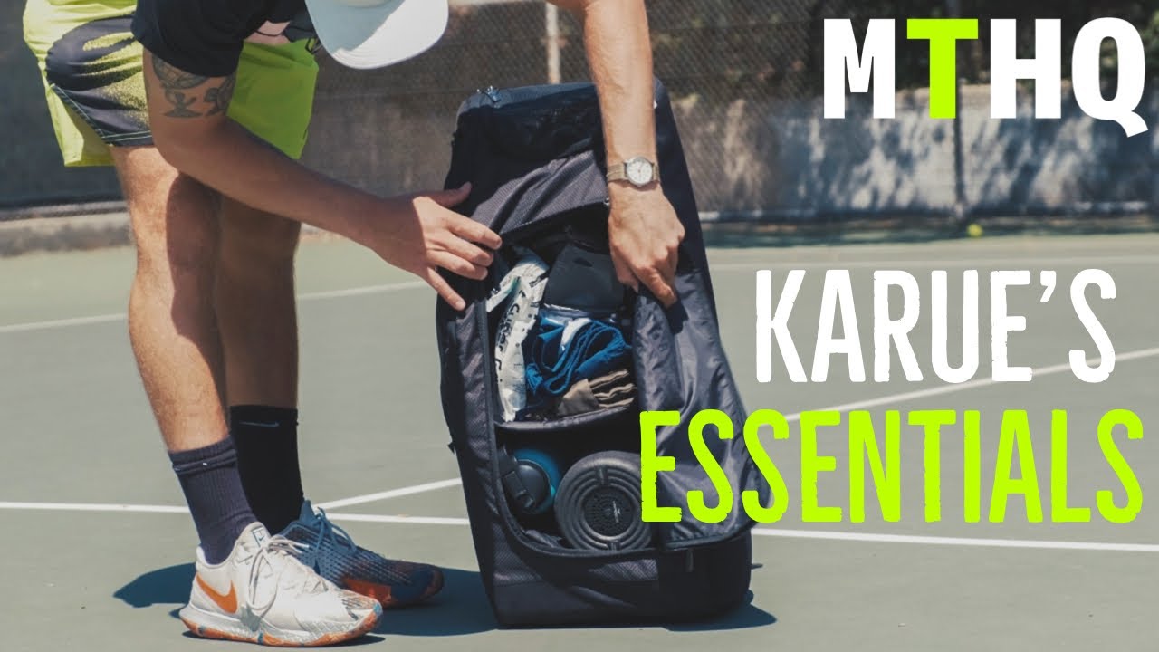 What Is In My TENNIS BAG?? - My Everyday ESSENTIALS