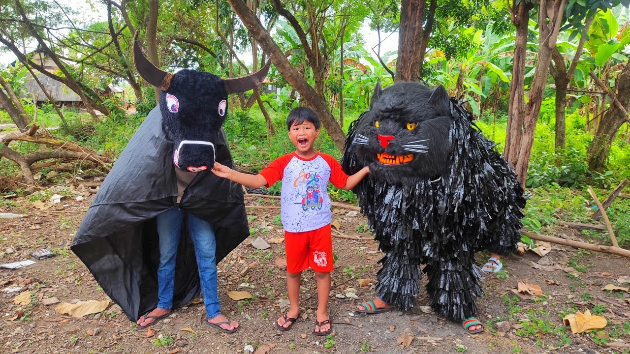 LAGU BARONGAN HAE JA JA JA | can macanan melawan barongan sapi