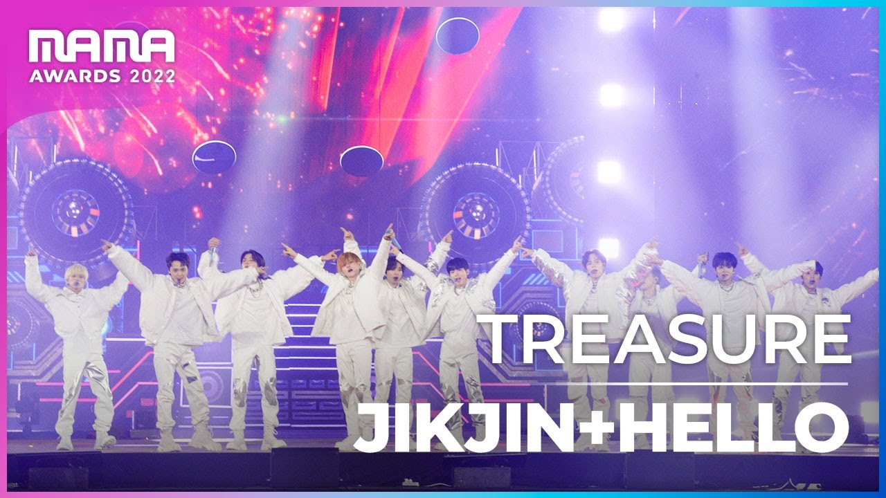 [Plus Cam] TREASURE (트레저) - JIKJIN+HELLO (4K)│@2022 MAMA AWARDS