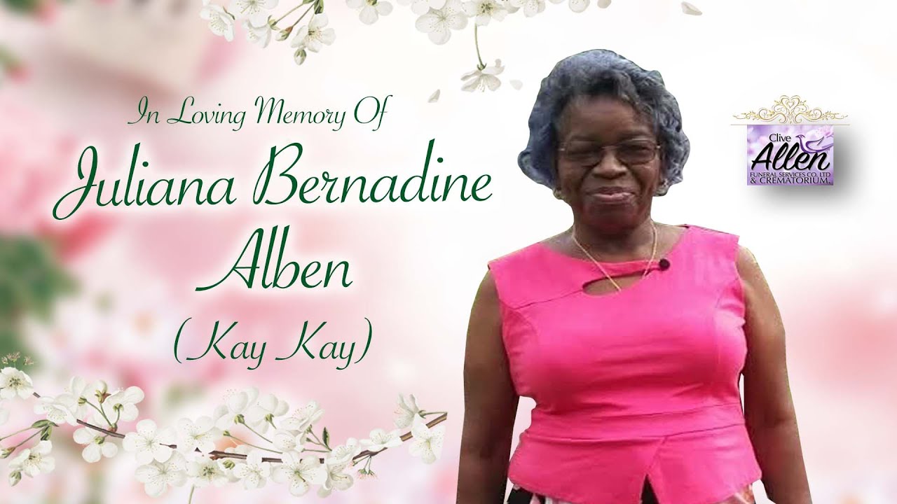 Celebrating the life of JULIANA BERNADINE ALBEN (KAY KAY)