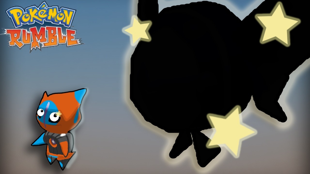 Shiny Hunting in Pokémon Rumble is... Weird