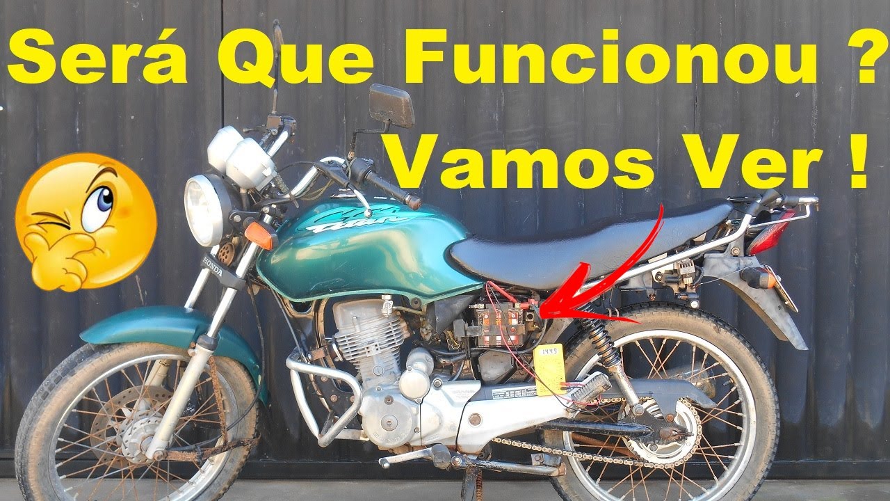 Eu Montei Uma Bateria de Lítio Pra Minha Moto 25 04 2020