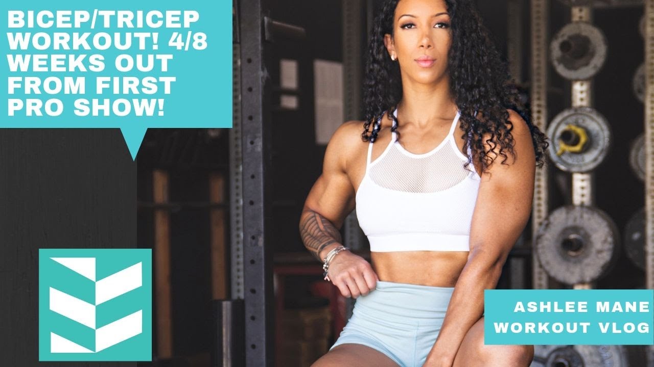 Bicep/Tricep Workout 4/8 Weeks out from first Pro show!