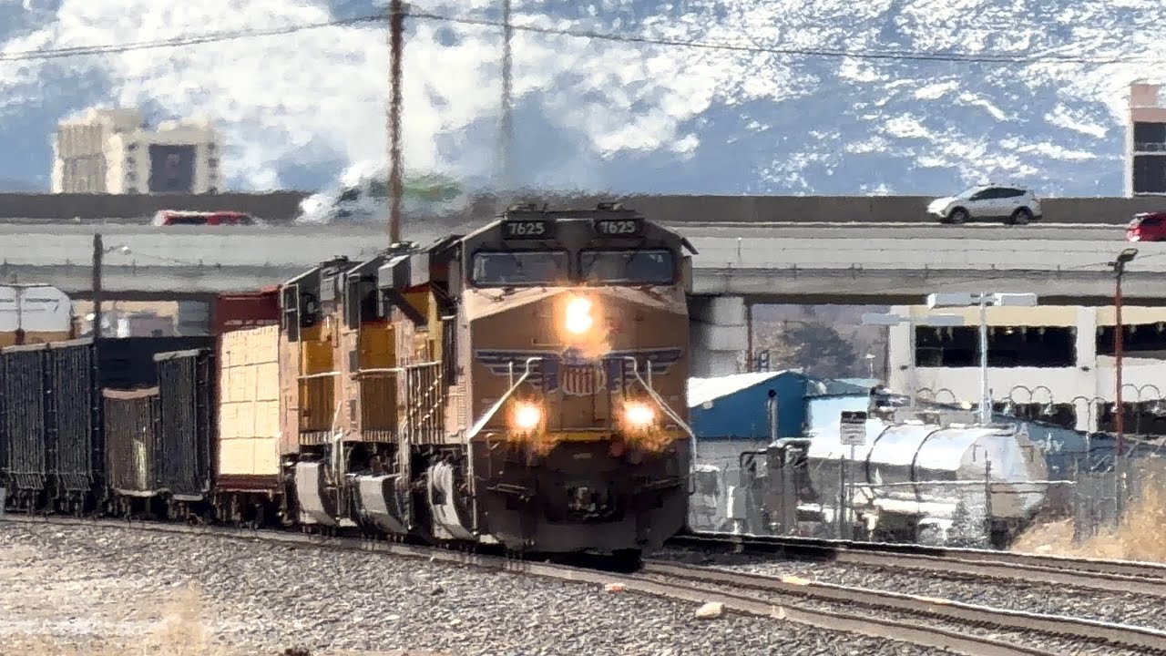 Union Pacific (MRVGR) On Galletti Way in Reno Nevada Saturday Afternoon 