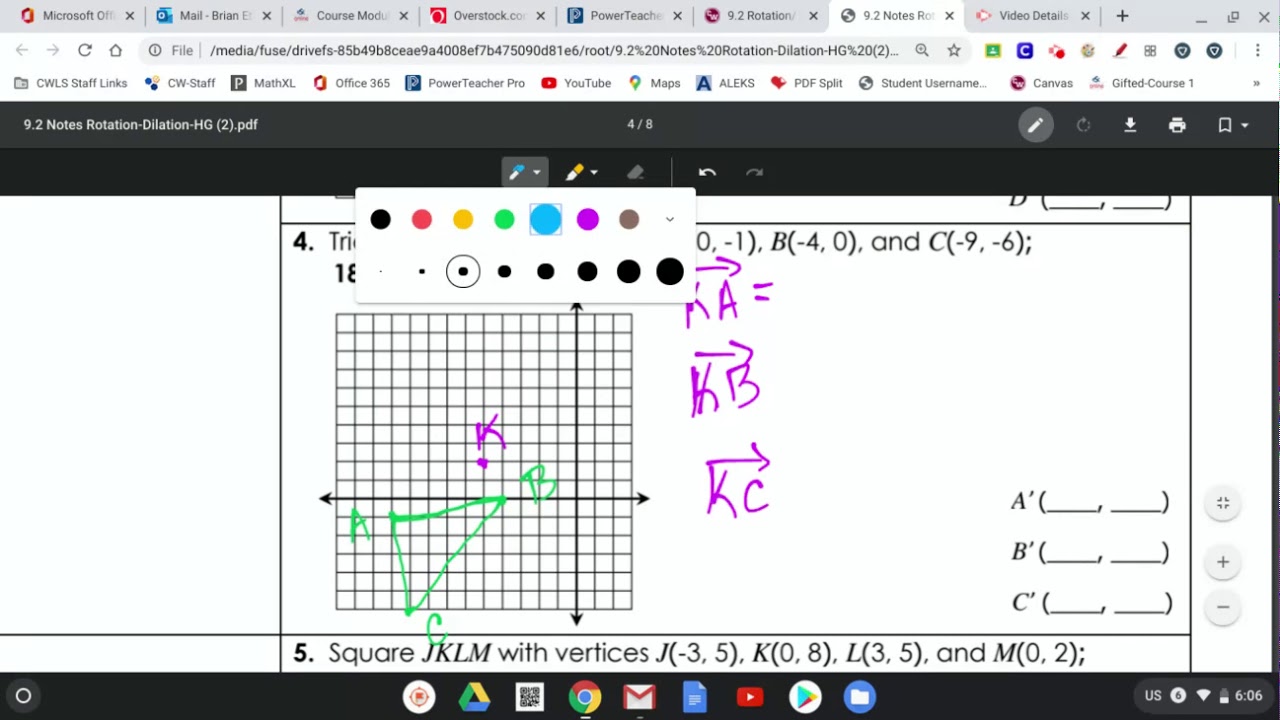 9.2 Rotations about a fixed point-#4-HG