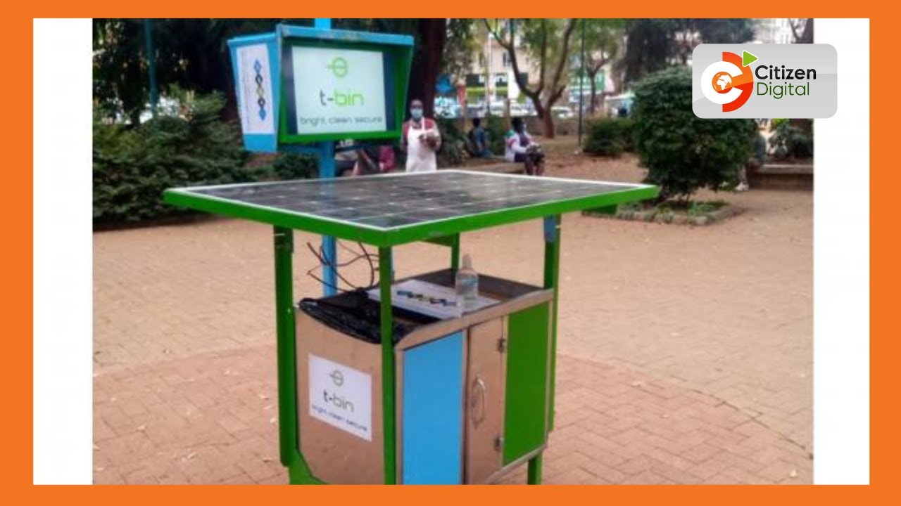 Made In Kenya | Young entrepreneur comes up with smart bin