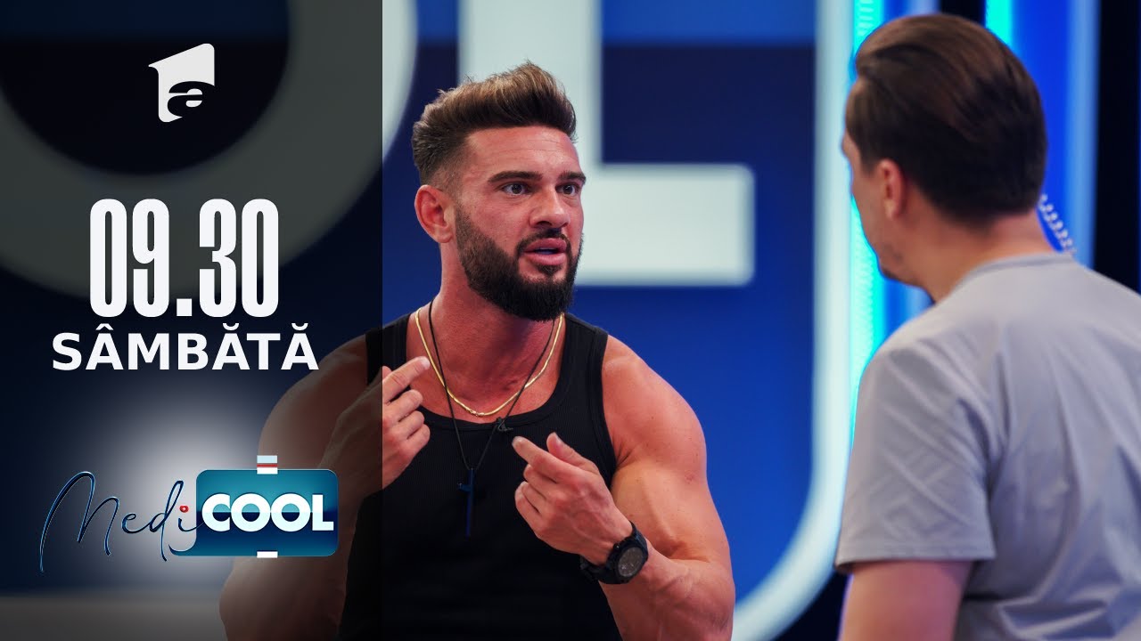 Implantul de barbă și păr, cu pacientul Dorian Popa și medicul Felix
