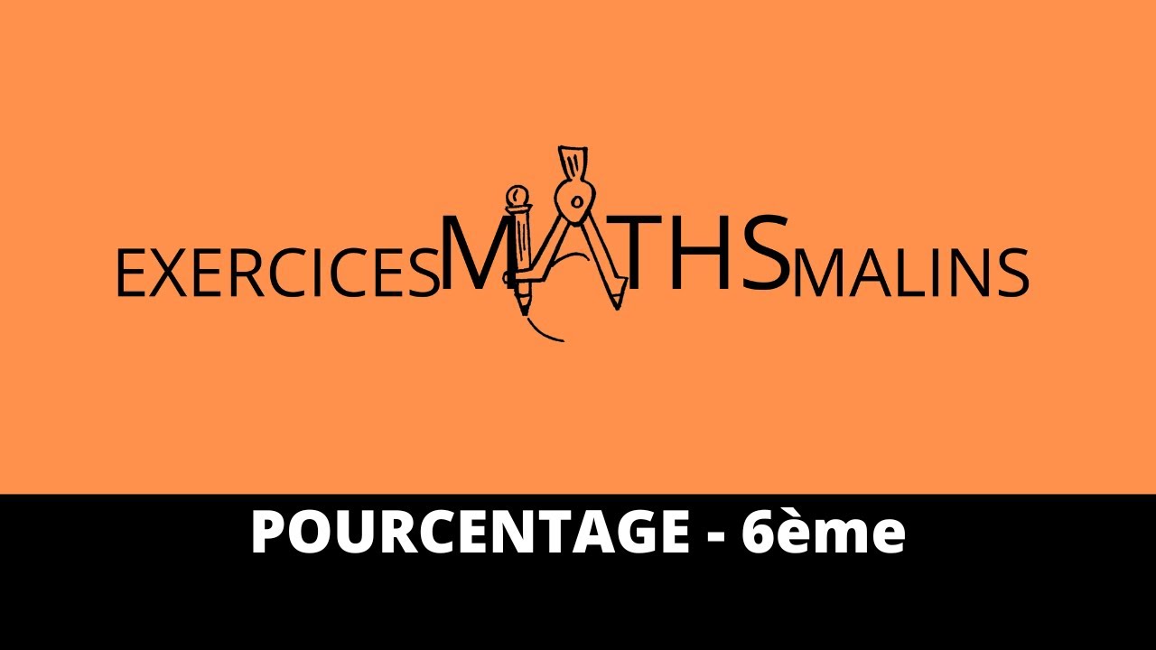 POURCENTAGE  - Sixième
