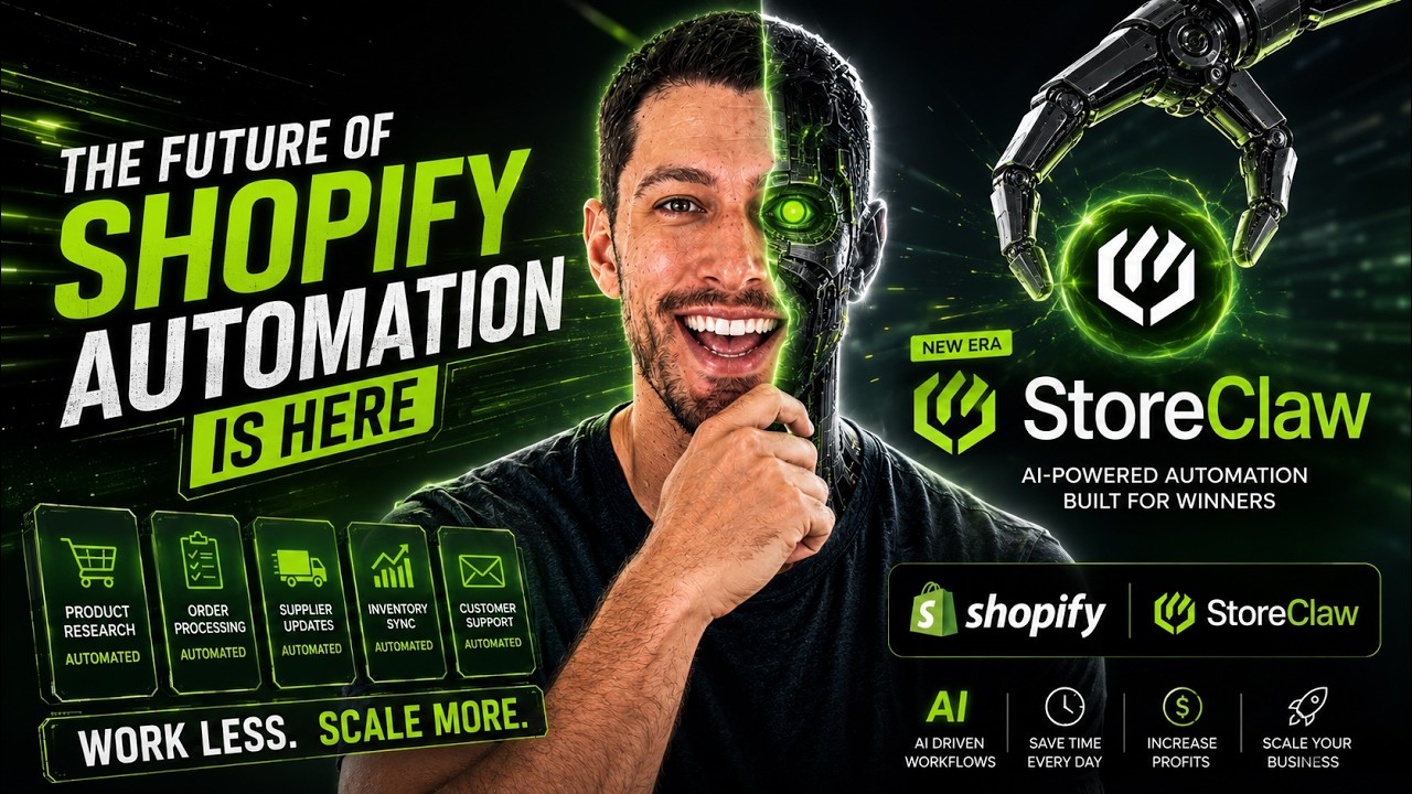 Будущее автоматизации Shopify уже здесь! StoreClaw