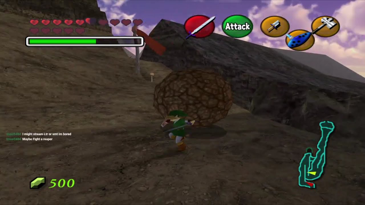 Getting the Big Goron Sword [Ocarina of Time #11]