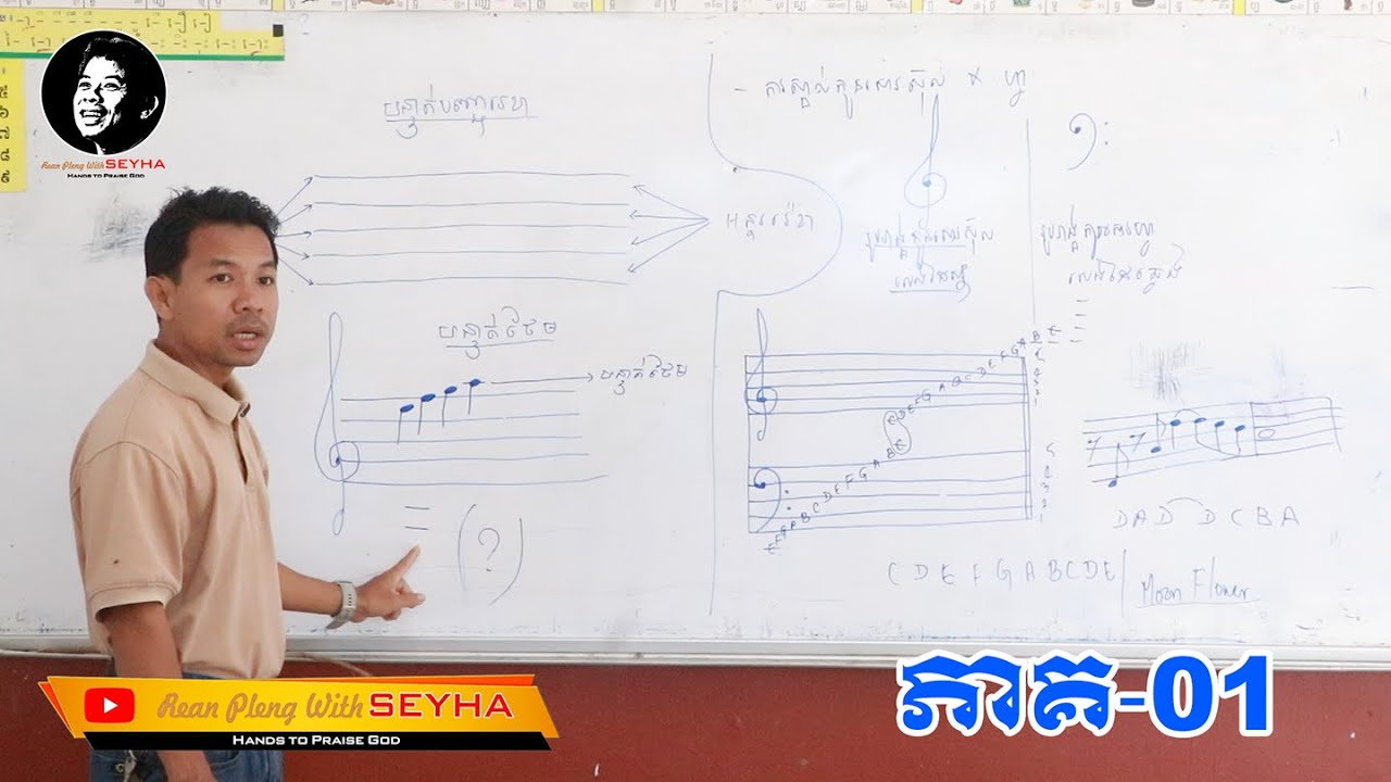 64-របៀបស្គាល់បន្ទាត់បញ្ជារ៉េខា និងបន្ទាត់ថែម និងកូនសោស៊ុល និងហ្វា | Rean Pleng With Seyha | វគ្គ០1