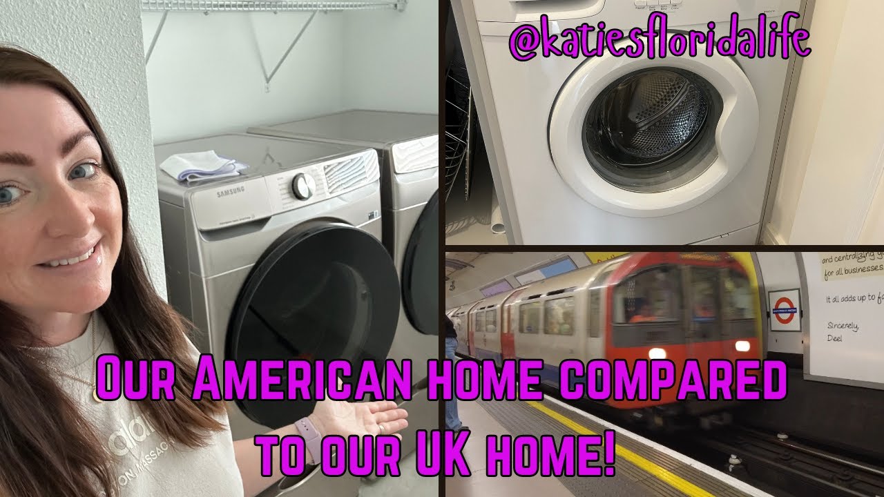 Our American home compared to our UK home!