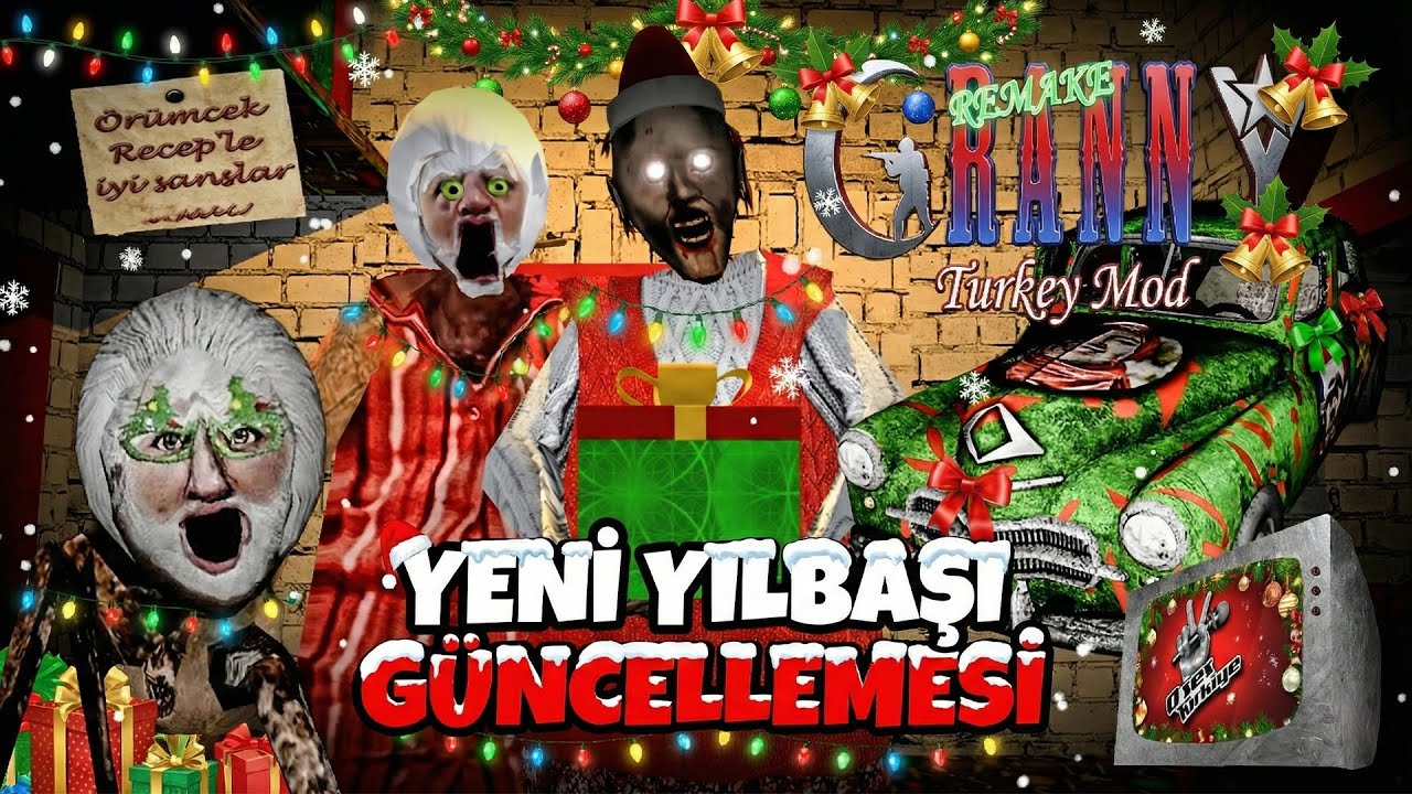 &Ccedil;ORUMLU GRANNY İLE 2026 YILINA GİRİYORUZ😂 (B&Uuml;Y&Uuml;K YILBAŞI G&Uuml;NCELLEMESİ) - GRANNY TURKEY MOD