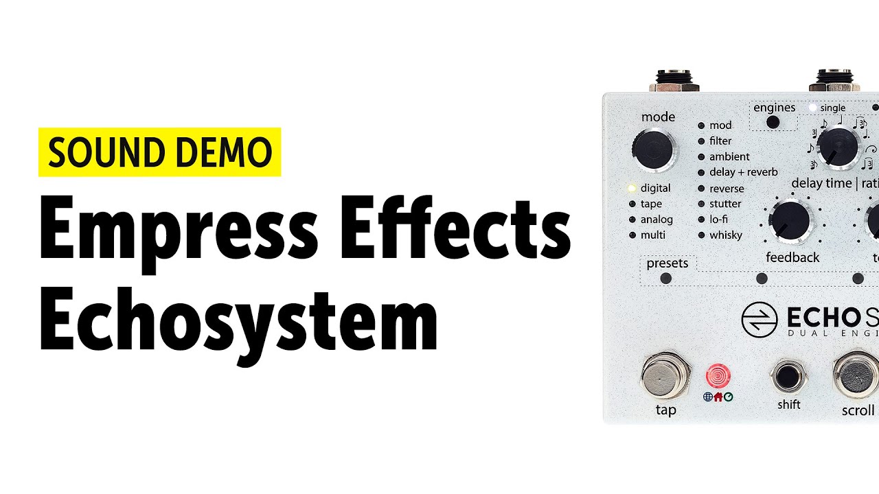 Empress Effects Echosystem Sound Demo (no talking)