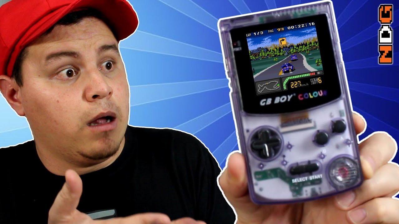 CLONE GAMEBOY COLOR MELHOR QUE O ORIGINAL ?