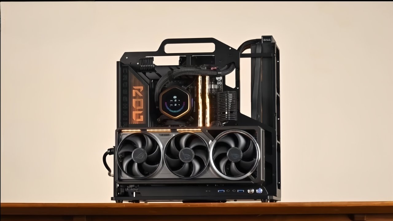 Ultimate solution Open-frame Gaming PC! | AMD Ryzen 9950X3D + RTX 5090 | CROSSHAIR X870E