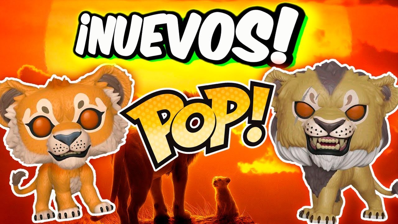 NUEVOS Funko Pop REY LEÓN Live action VS Rey León Disney ¿CUALES SON MEJORES?