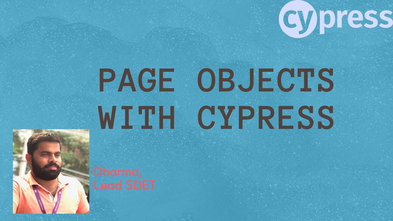 Cypress Tutorials - PageObjects with Cypress