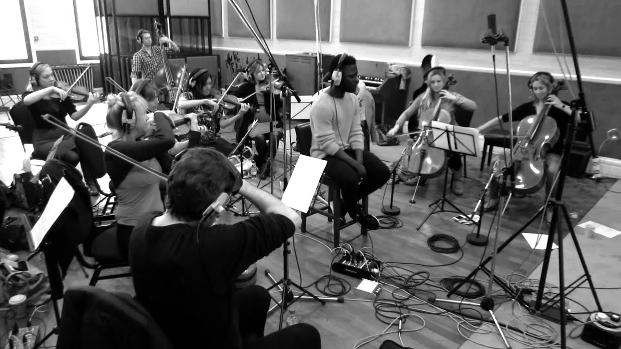Kwabs and Wired Strings  recording 'Perfect Ruin' live at RAK Studios