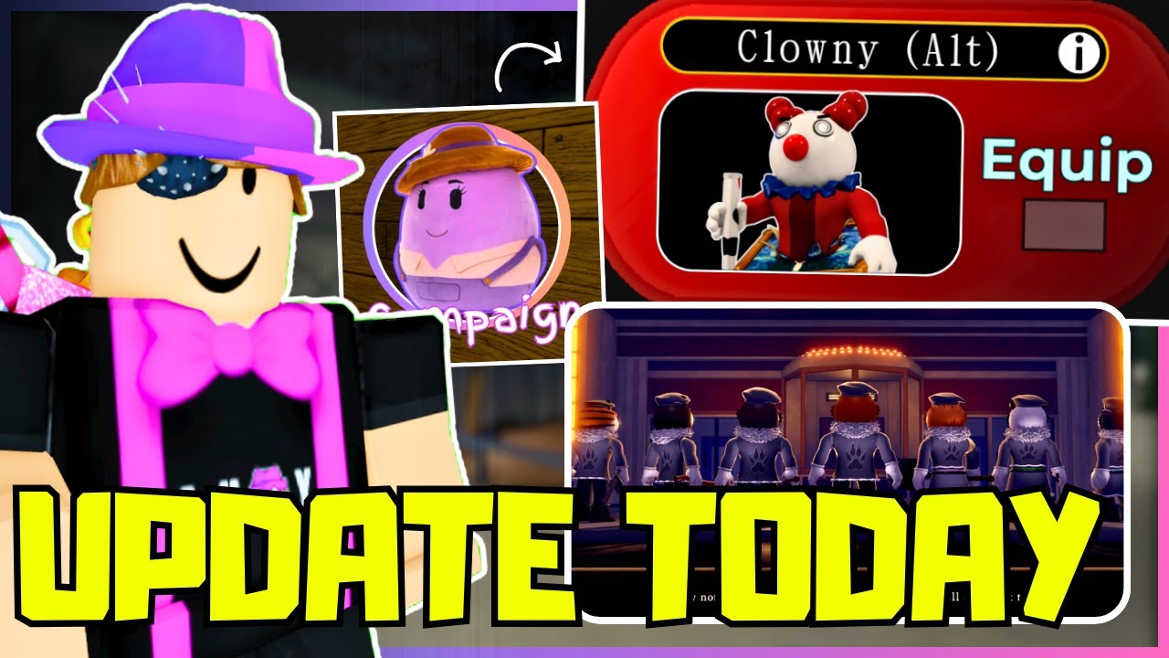 NEW PIGGY CARNIVAL REVAMP TODAY..? + NEW PIGGY UPDATE TODAY + MRS P RALLY NEWS | Piggy News