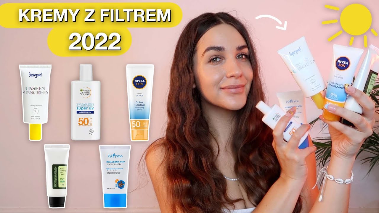 NAJLEPSZE KREMY Z FILTREM 2022 🧴☀️ tanie SPFy | skóra mieszana/ tłusta