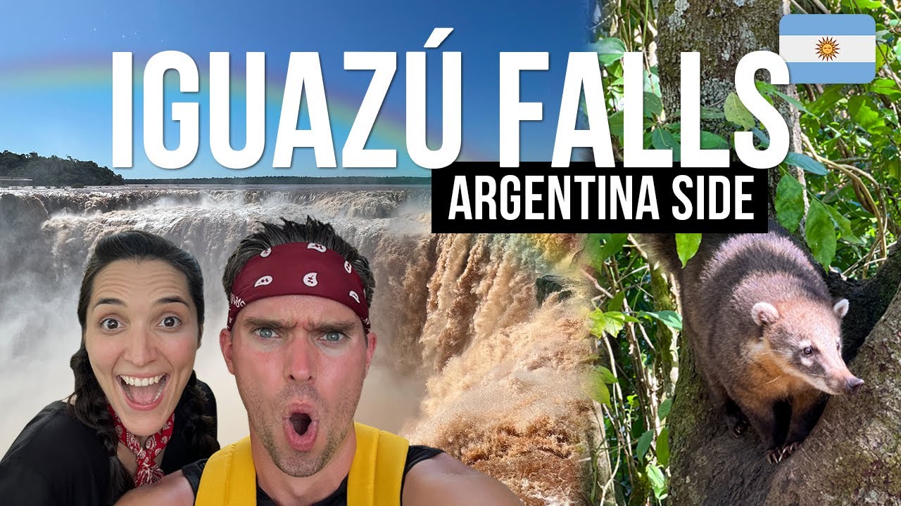 A Day at Iguazu Waterfalls Travel Vlog ( 🇦🇷 ARGENTINA Side)
