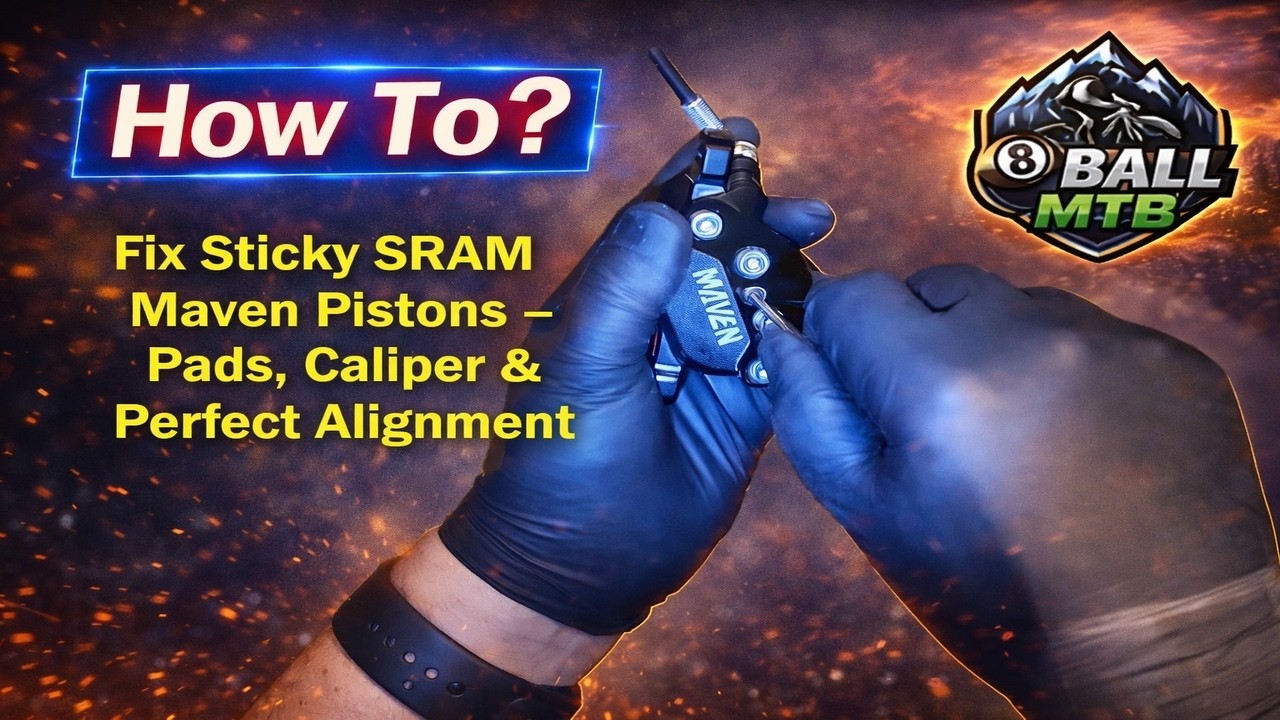Fix Sticky SRAM Maven Pistons – Pads, Caliper & Perfect Alignment