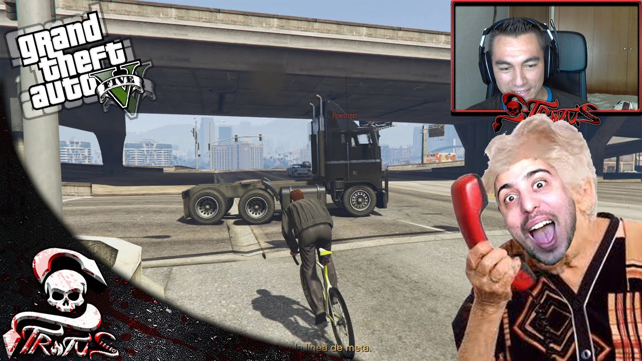 GTA 5 | EL TELEFONO DE FARGAN LE CUESTA LA VIDA!!! - ATRAPAME SI PUEDES #24 | XxStratusxX