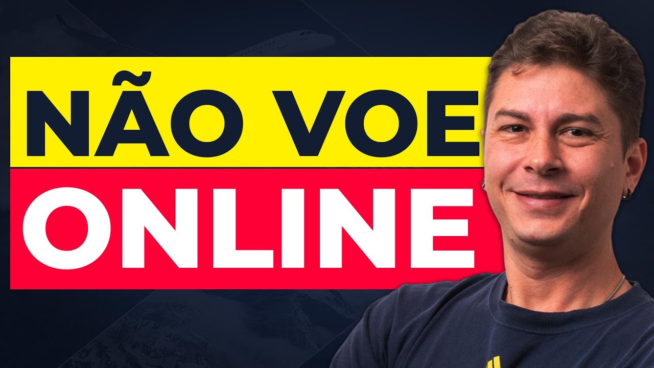 Não Voe Online sem Antes Assistir esse Vídeo