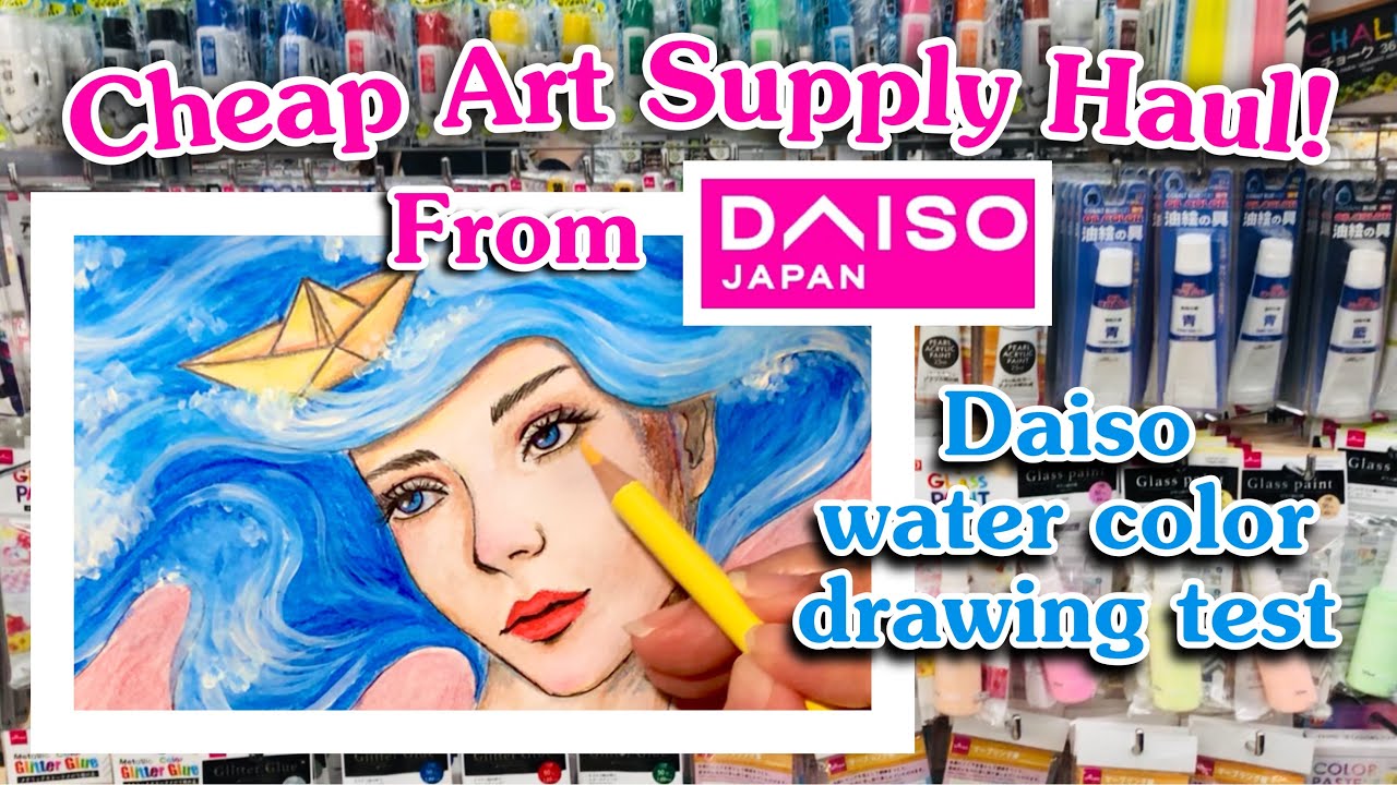 Daiso Art Supply Haul | A Japanese dollar shop