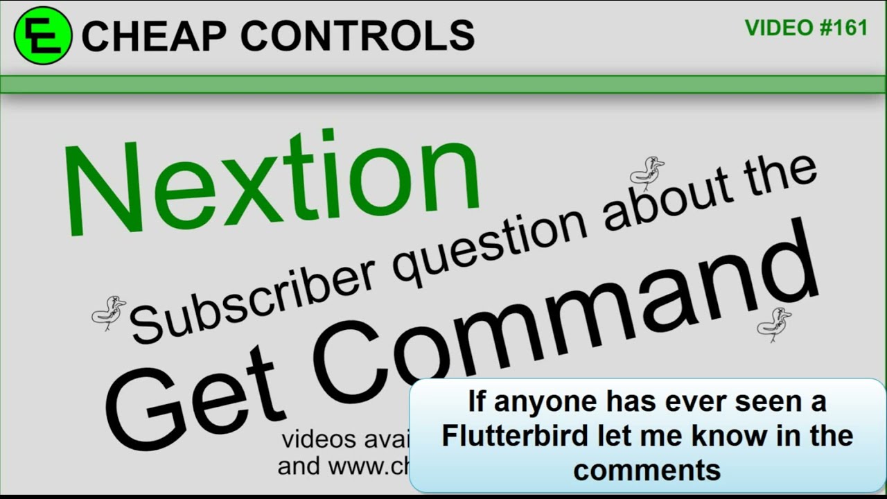 161 #nextion #arduino #tutorial #GET command and a #UNION