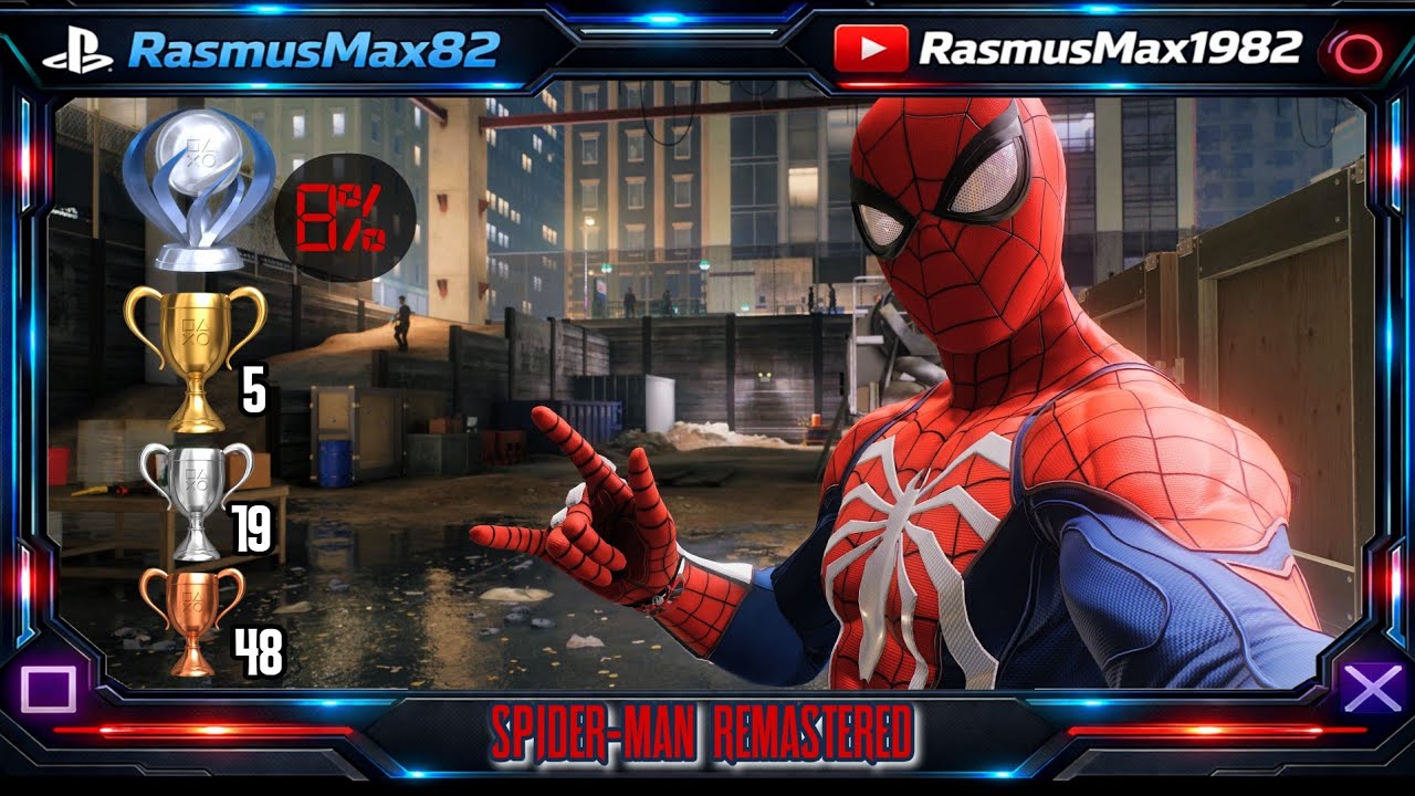 Marvel’s Spider-Man Remastered // Trophy Hunt 🏆