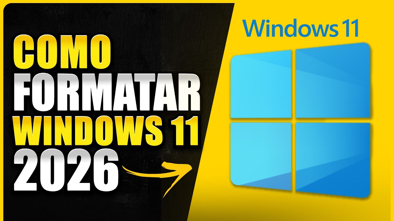 Como Formatar o Windows 11 em 2026 Rápido e Sem Enrolação